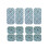 8 x Square And 4 x Large Compex Studded Electrode Tens Pads 1