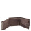Mens Real Leather Bifold Clip Closure Wallet AV86 Brown 7