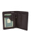 Mens Soft Durable Leather Wallet Cards Coins Notes ID Holder AV111 Brown 5