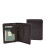 Mens Soft Durable Leather Wallet Cards Coins Notes ID Holder AV111 Brown 1