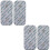 8 x Square And 4 x Large Compex Studded Electrode Tens Pads 3