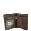 Mens Distressed Leather Wallet Coins Credit Cards Note Case A108 Brown 5
