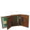 Mens Distressed Leather Wallet Coins Credit Cards Note Case A108 Tan 7