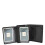 Mens Soft Durable Leather Wallet Cards Coins Notes ID Holder AV111 Black 6