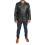 (Black, XL) Mens Classic Blazer Buttoned Box Jacket Harris Black 6