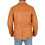 (Tan, M) Mens Classic Blazer Buttoned Box Jacket Harris Tan 3