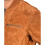 (Tan, 2XL) Mens Genuine Suede Bomber Jacket Roco Tan 8