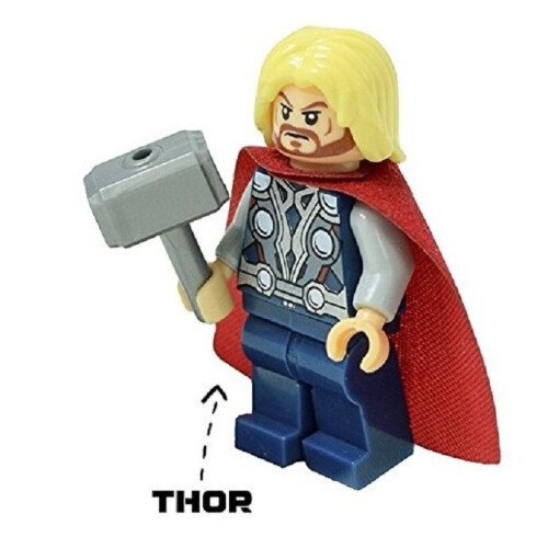 (Thor) Marvel Avengers Mini Figures Fit Lego SuperHeroes