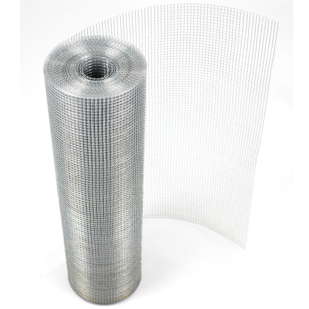 Welded Wire Mesh 1/4in x 1/4in x 36in x 15m galvanised (22g)