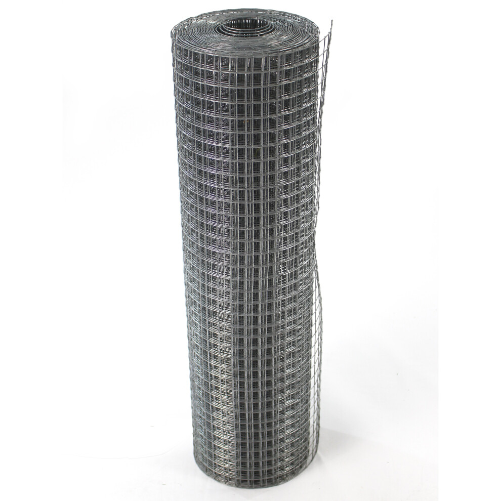 Welded Wire Mesh 1in x 1in x 36in x 15m galvanised (16g)