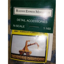 Railway Express Miniatures REM2013 N Fairmont Derrick Crane Kit