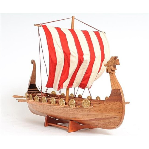 HomeRoots 401201 Drakkar Viking Large Ship Model