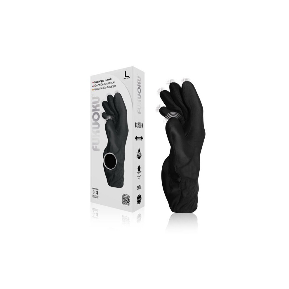 Fukuoku Vibrating Five Finger Massage Glove Right Hand