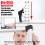 3.8M One Button Retraction Aluminum Telescopic Extension Ladder 3