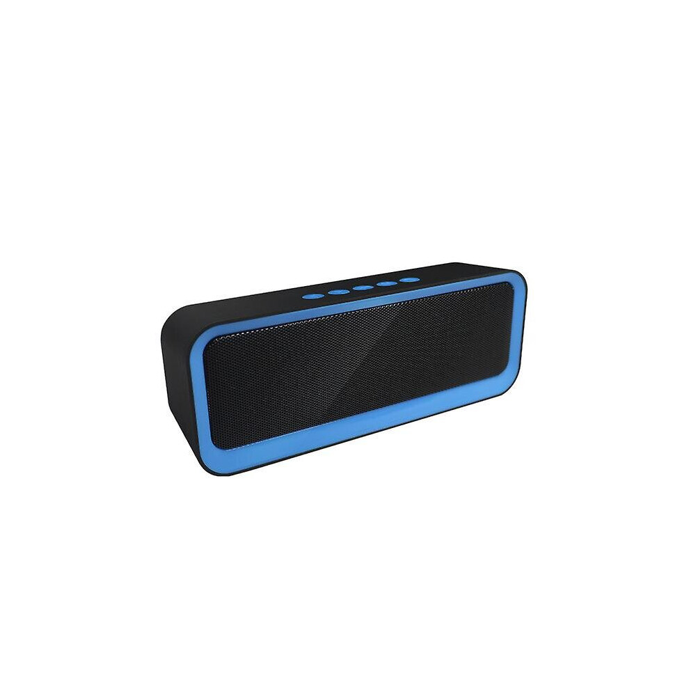 (Blue) Wireless Tooth Speaker Portable Outdoor Stereo Surround Speaker Subwoofer Blue 768643449609