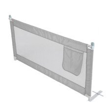 (Gray) 180cm Bed Safety Guards Child Toddler Bed Rail