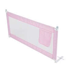 (Pink) 180cm Bed Safety Guards Child Toddler Bed Rail