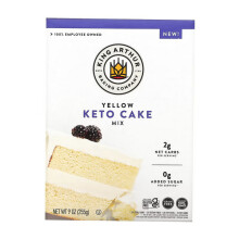 King Arthur Flour, Yellow Keto Cake Mix, 255g