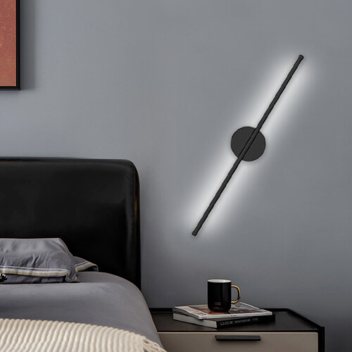 Living And Home (Cool White) Minimalistic Linear LED Wall Sconce 1