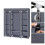 Fabric Wardrobe Clothes Closet Storage Organizer with Hanging Rail 4