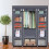 Fabric Wardrobe Clothes Closet Storage Organizer with Hanging Rail 5