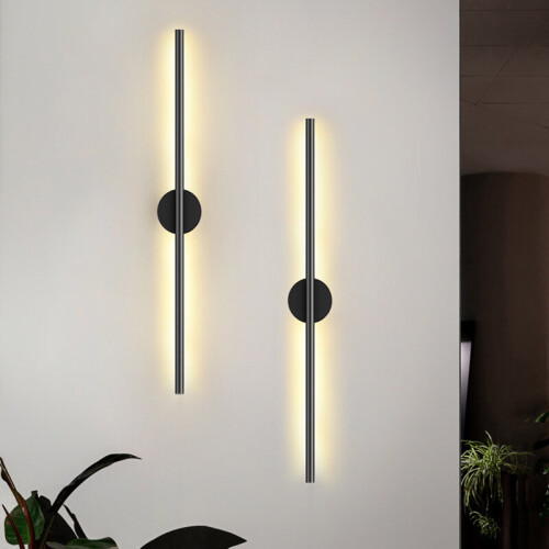 Living And Home (Warm White) Minimalistic Linear LED Wall Sconce 2