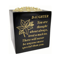 Graveside Memorial Weatherproof Daughter Remembrance Ornament