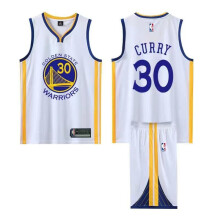 (3XL(175-180CM)) Warriors Curry #30 Basketball Jersey Aldult Boys Sport Shirts Set