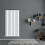 NRG (Vertical 1600x680mm - Single) NRG Flat Panel Designer Bathroom Central Heating Radiator Gloss White Column 1