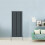 NRG (Single-1600x544 mm) NRG Flat Panel Column Designer Radiator Heater Central Heating Rads Anthracite 1