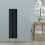 NRG (Vertical 1800x408mm - Double) NRG Black Flat Panel Designer Radiator Single Double Column Bathroom Central Heating 1