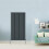 NRG (Double-1600x680 mm) NRG Flat Panel Column Designer Radiator Heater Central Heating Rads Anthracite 1