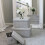 MantraRaj Storage Boxes Rectangular Paper Storage Baskets Home Decor Bathroom Storage Stackable 5
