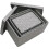 MantraRaj Storage Boxes Rectangular Paper Storage Baskets Home Decor Bathroom Storage Stackable 2