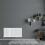 NRG (Horizontal 600x1156mm - Single) NRG Flat Panel Designer Bathroom Central Heating Radiator Gloss White Column 1
