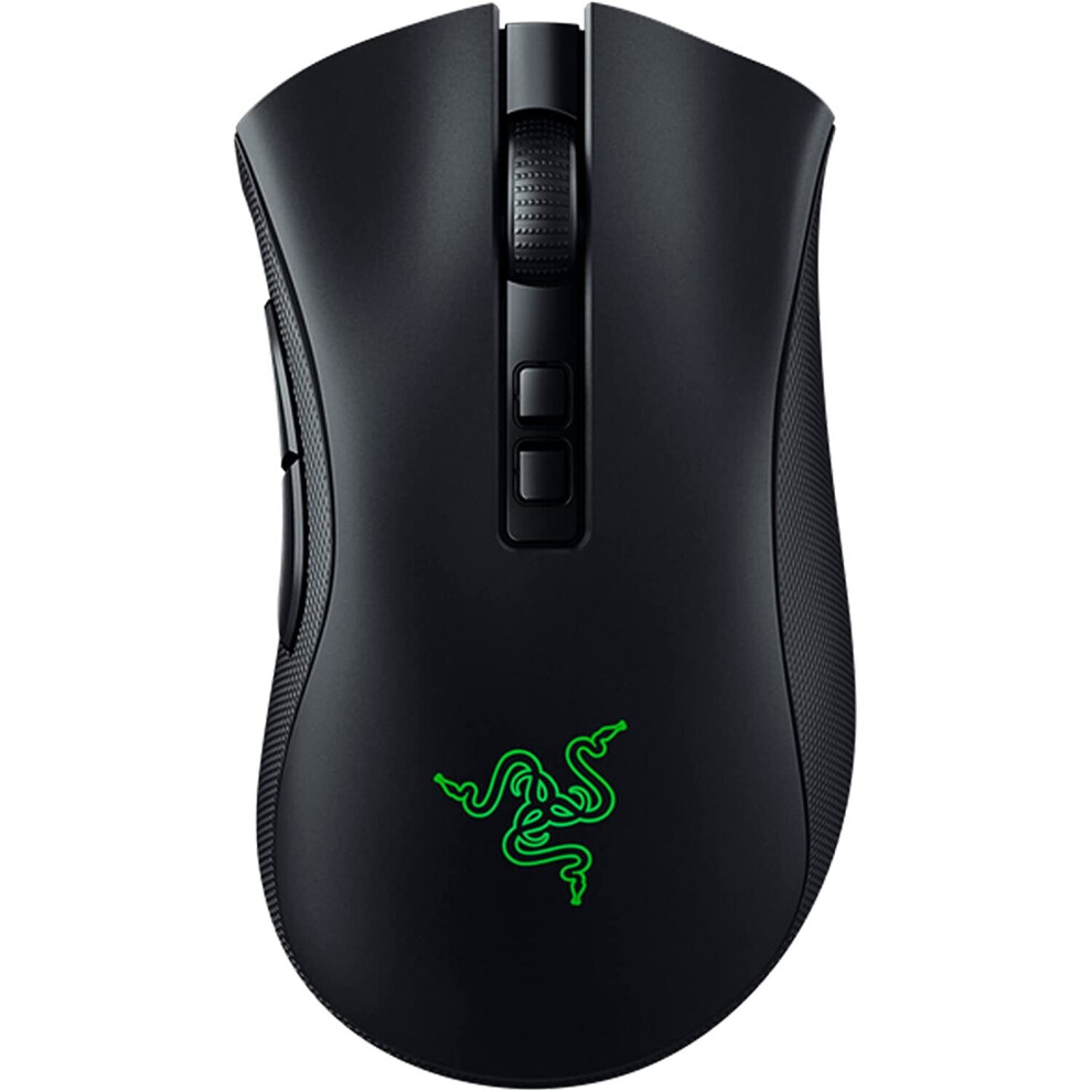 Razer DeathAdder V2 Pro Wireless Gaming Mouse: 20K DPI Optical Sensor - 3X Faster Than Mechanical Optical Switch - Chroma RGB Lighting - 70 ..