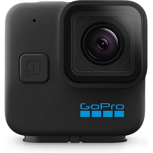 GoPro HERO11 Black Mini - Compact Waterproof Action Camera with 5.3K60 Ultra HD Video, 24.7MP Frame Grabs, 1/1.9