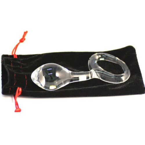 HANDMADE Handle Beautifully Crafted Glass Butt Plug