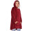 (One Size, Red) Men Ladies Oversized Hoodie Plain Snuggle Blanket 1