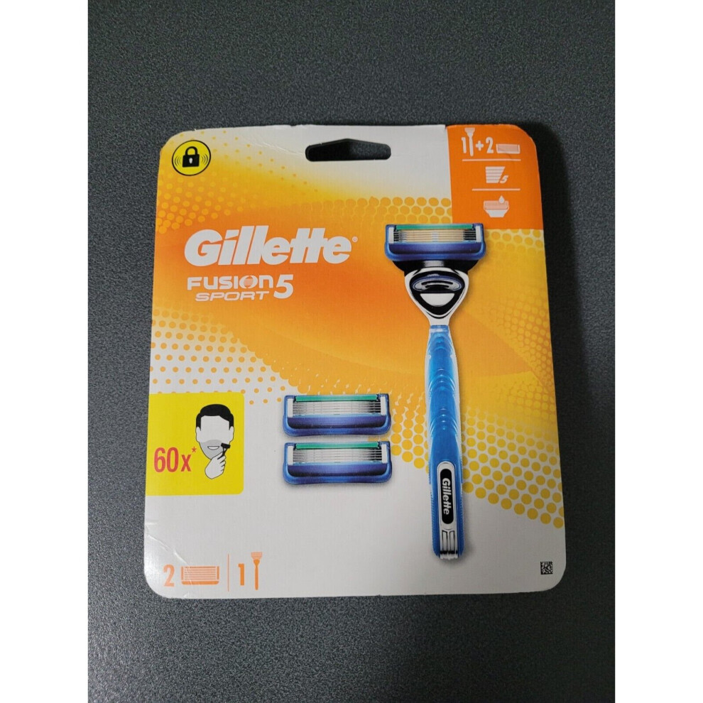 Gillette Fusion 5 Sport Razor 3 Blades