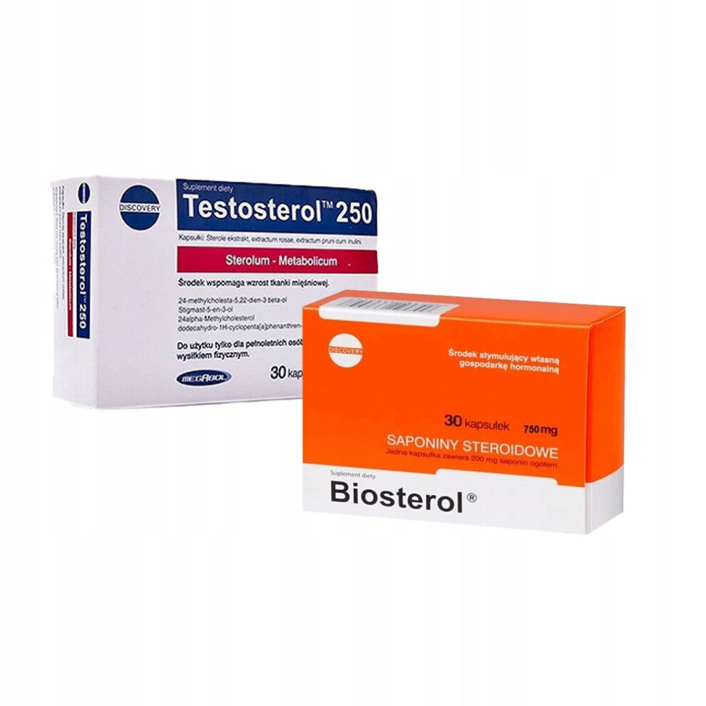 Megabol Testosterol 250 & Biosterol Pack