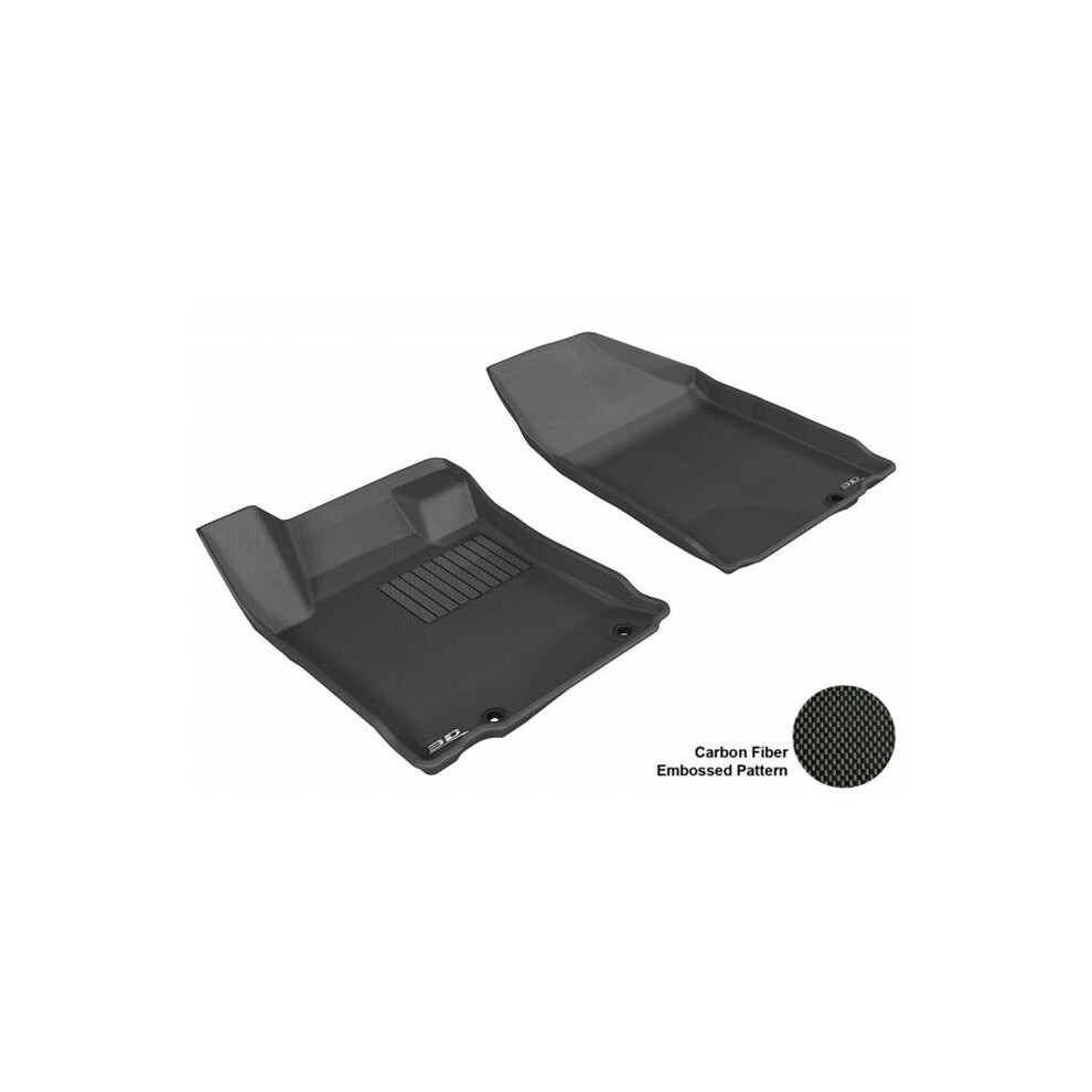 3D Maxpider L1ns05711509 Nissan Altima 2013-2014 Sdn Kagu R1 Floor Mat Black 842132054601