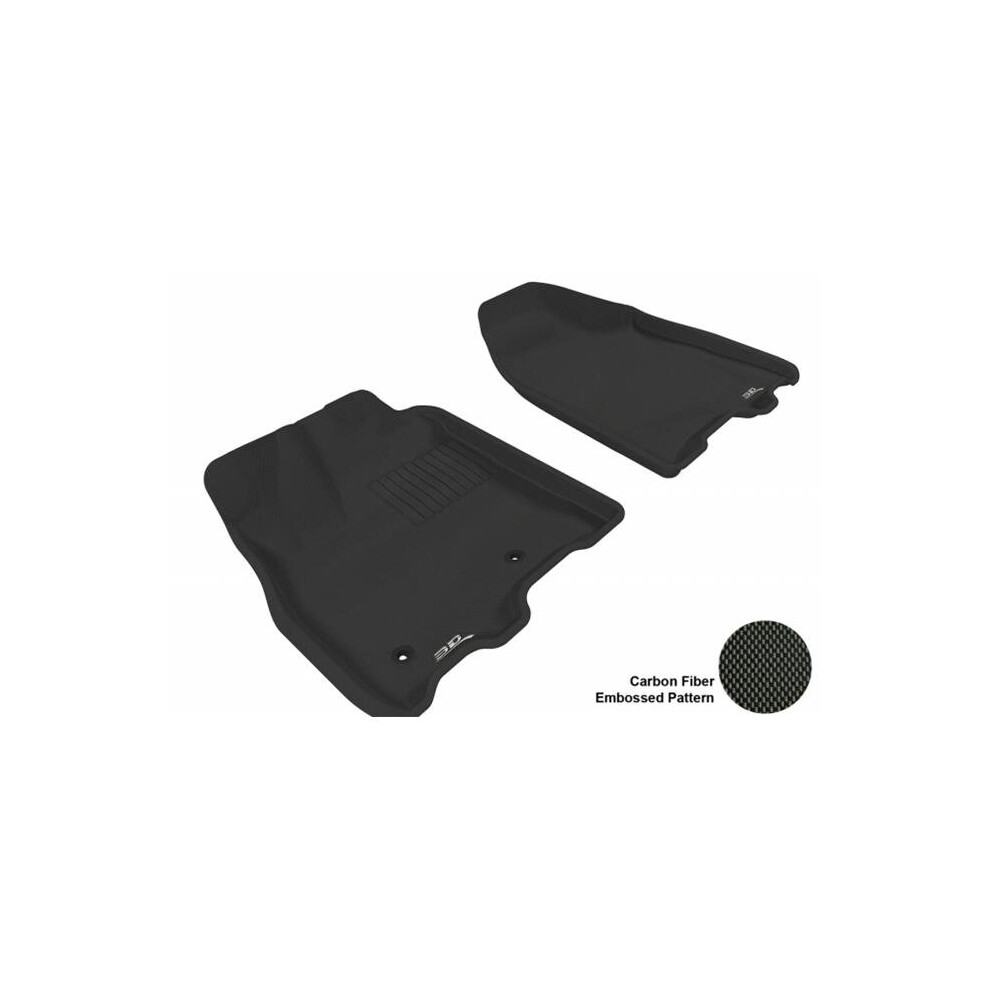 3D Maxpider L1ty05611509 Toyota Sienna 2011-2012 Kagu R1 Floor Mat Black 842132009892