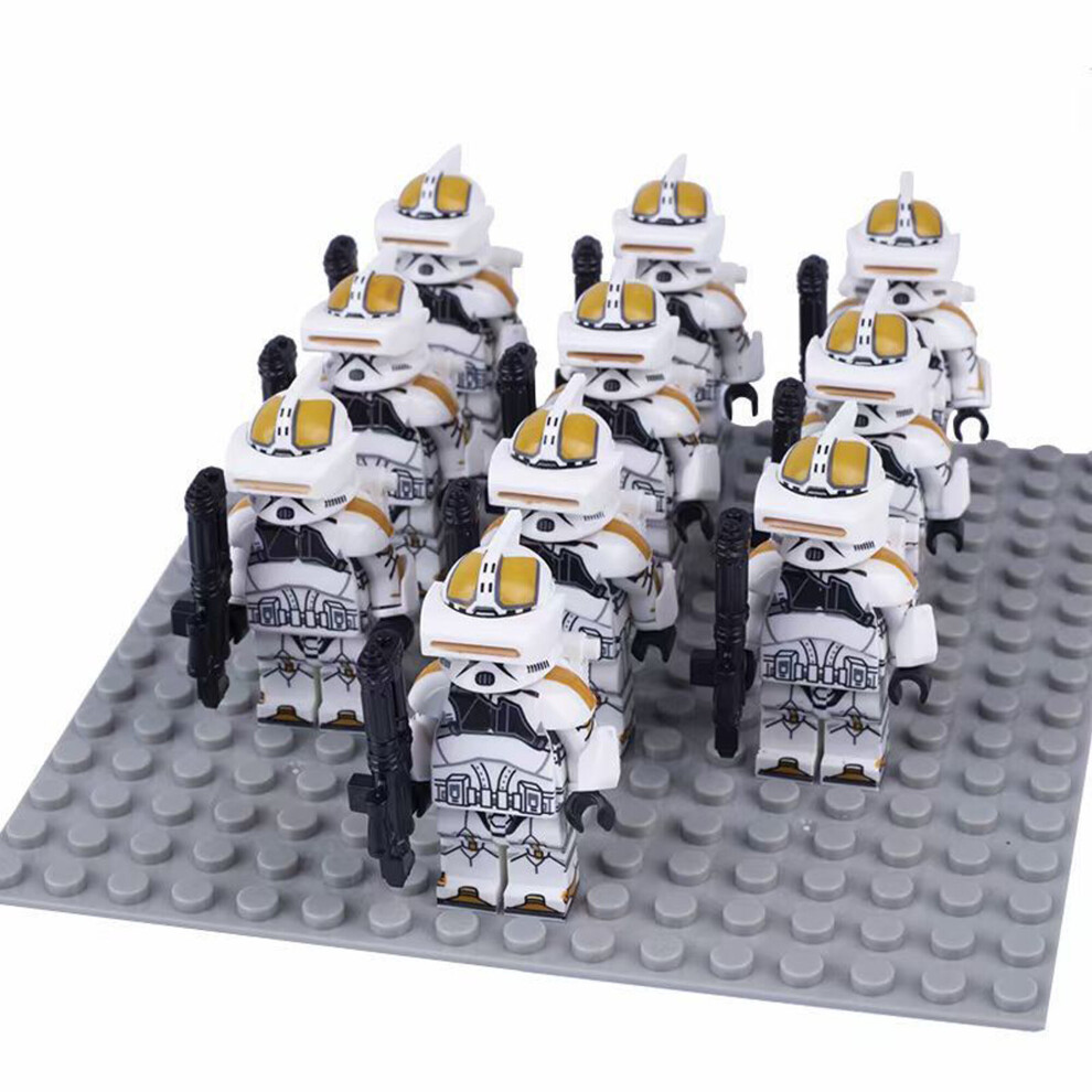 Bonxaif (10Pcs Conor The Clone Trooper) 10Pcs Star Wars Clone Troopers Minifigures Kid Toys Gift