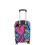 (Multicolour, Cabin) Expandable Hard Shell Multicolour Hearts 4 Wheel Luggage Suitcase 13