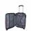 (Multicolour, Cabin) Expandable Hard Shell Multicolour Hearts 4 Wheel Luggage Suitcase 14