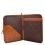 Real Tan Leather Folio Case A4 Document Underarm Conference Bag Ben 4