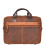 Leather Briefcase Vintage TAN Messenger Shoulder Bag Hanoi 5