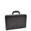Black Leather Look Attache Croc Print Small Briefcase Dual Lock Lyon 3