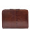 Real Brown Leather Folio Case A4 Document Underarm Conference Bag Ben 3